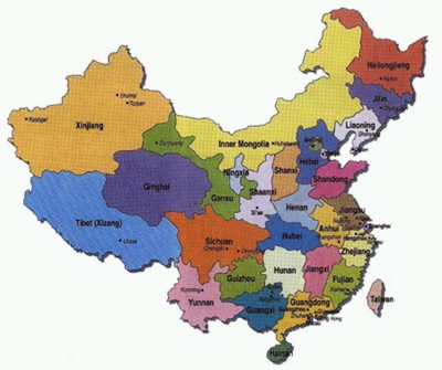 China's Provinzen